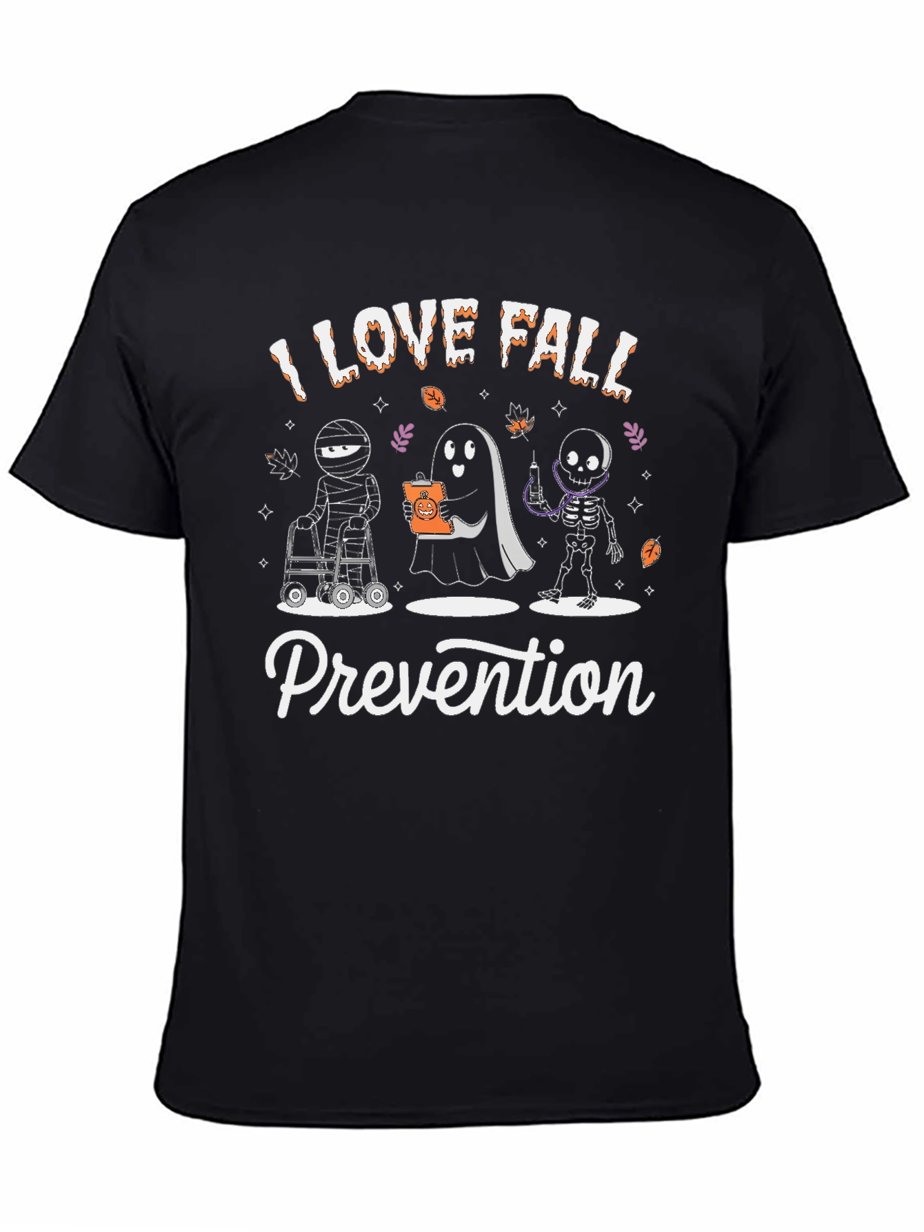 I Love Fall Prevention Halloween T-Shirt