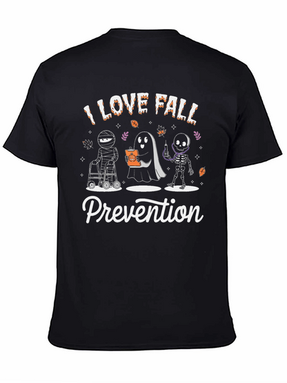 I Love Fall Prevention Halloween T-Shirt