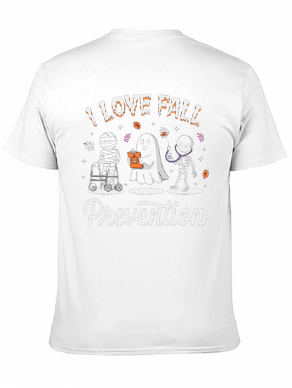 I Love Fall Prevention Halloween T-Shirt