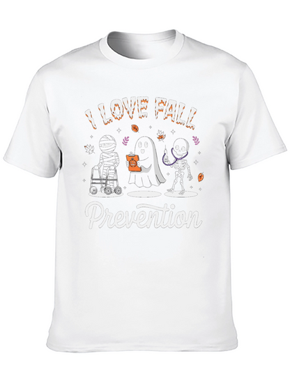 I Love Fall Prevention Halloween T-Shirt