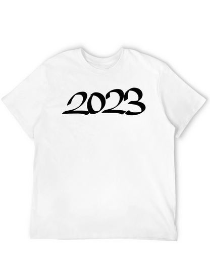 2023 Graphic Tee - Trendy Black T-Shirt