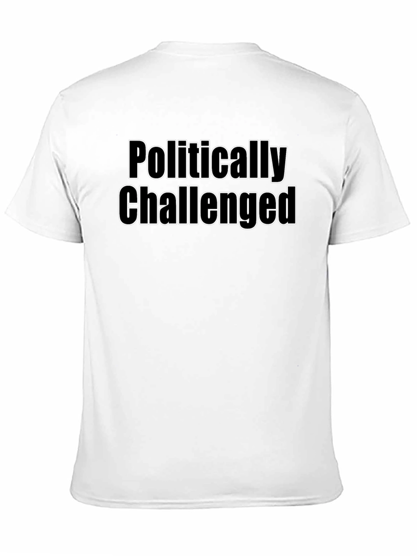 Politically Challenged Graphic T-Shirt - Black