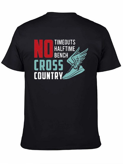 Cross Country Runner T-Shirt - No Timeouts