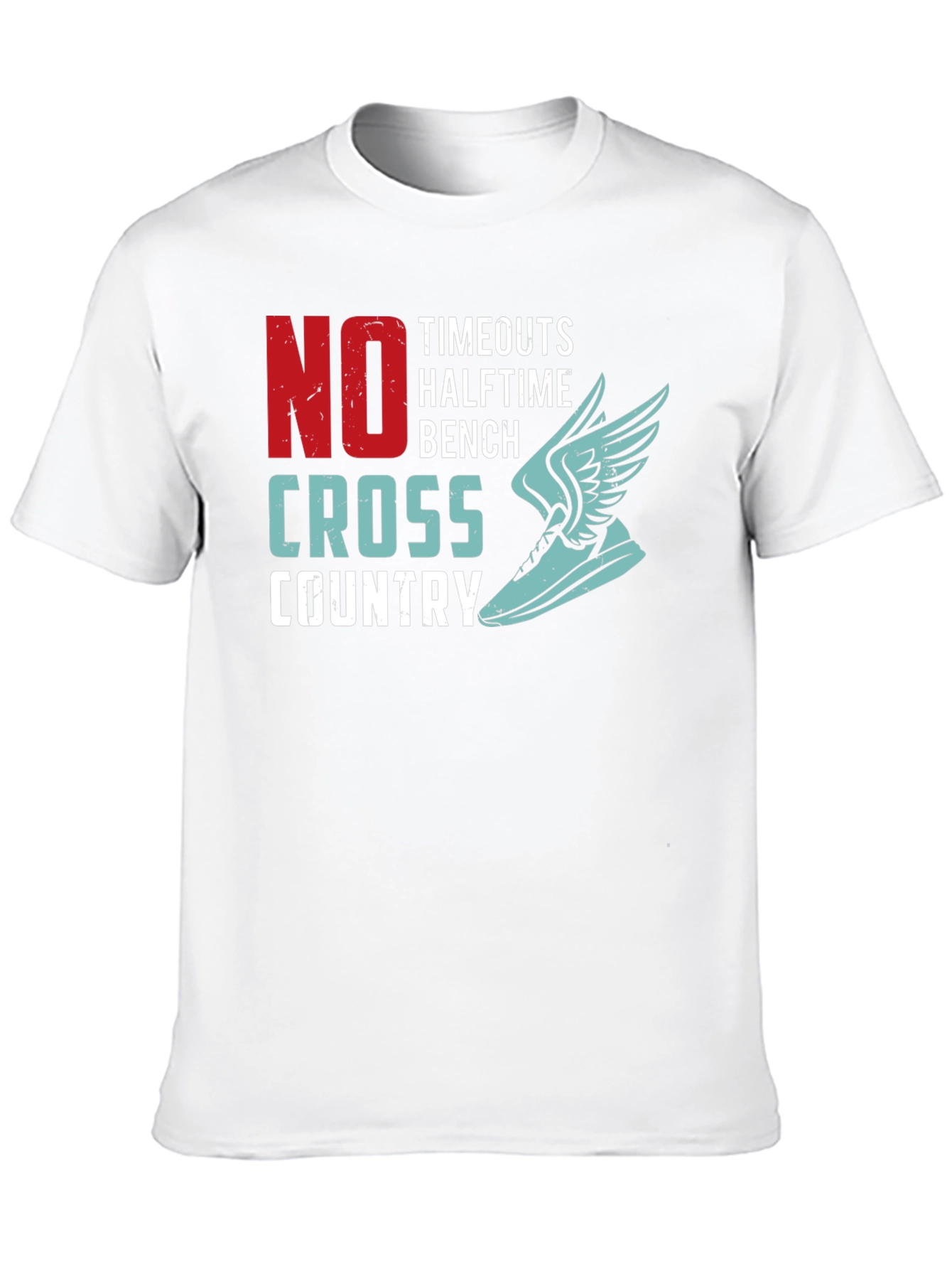 Cross Country Runner T-Shirt - No Timeouts