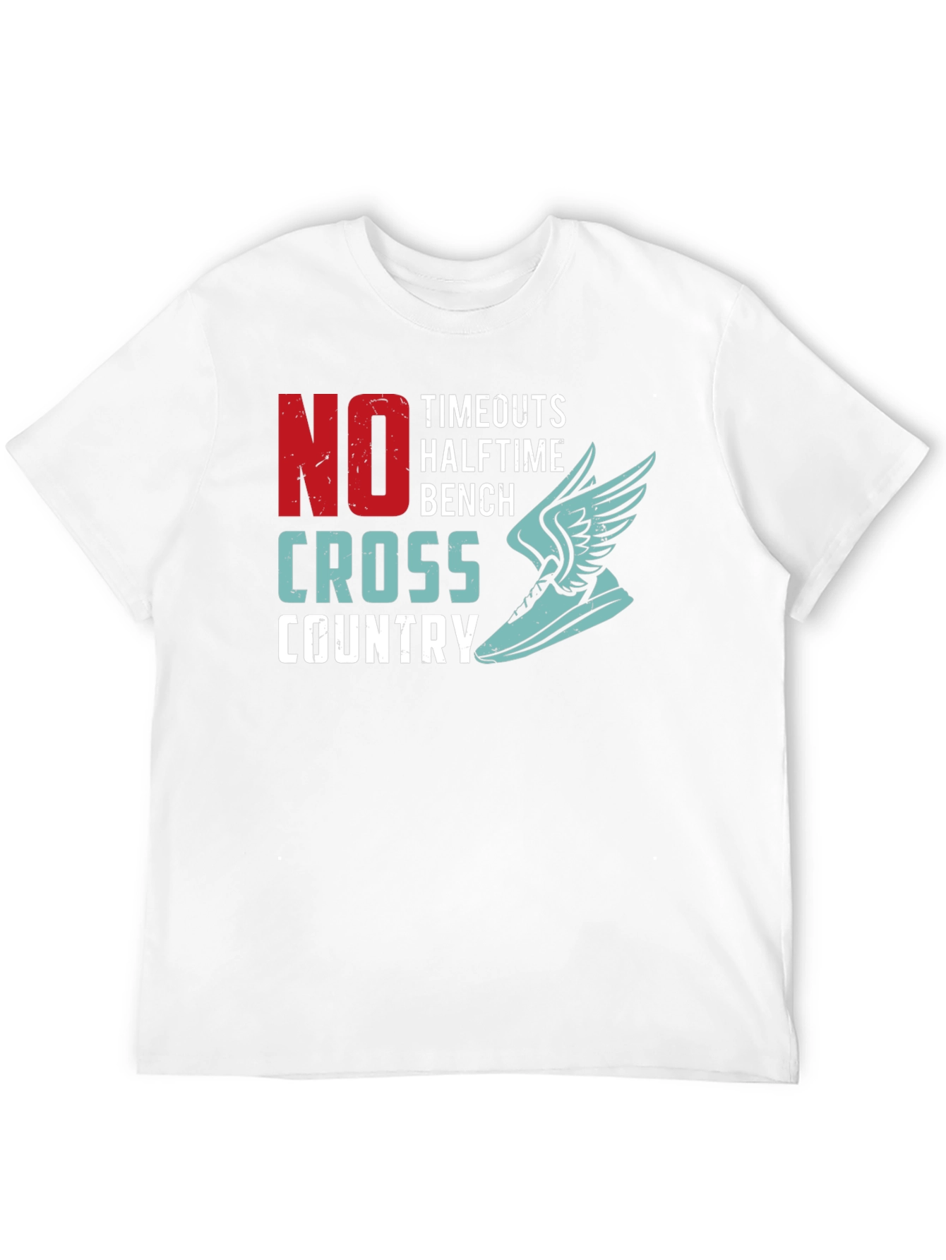 Cross Country Runner T-Shirt - No Timeouts
