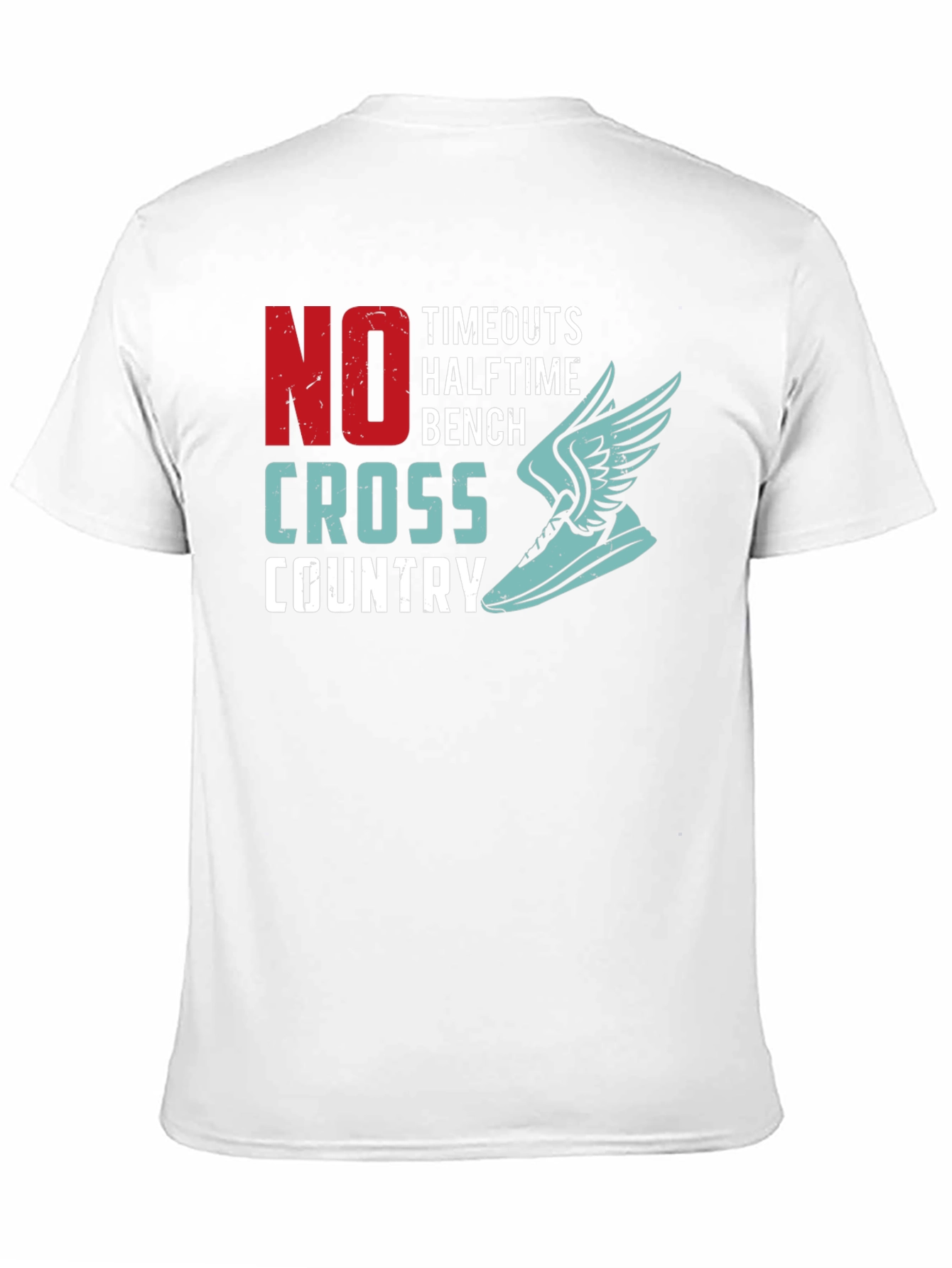 Cross Country Runner T-Shirt - No Timeouts