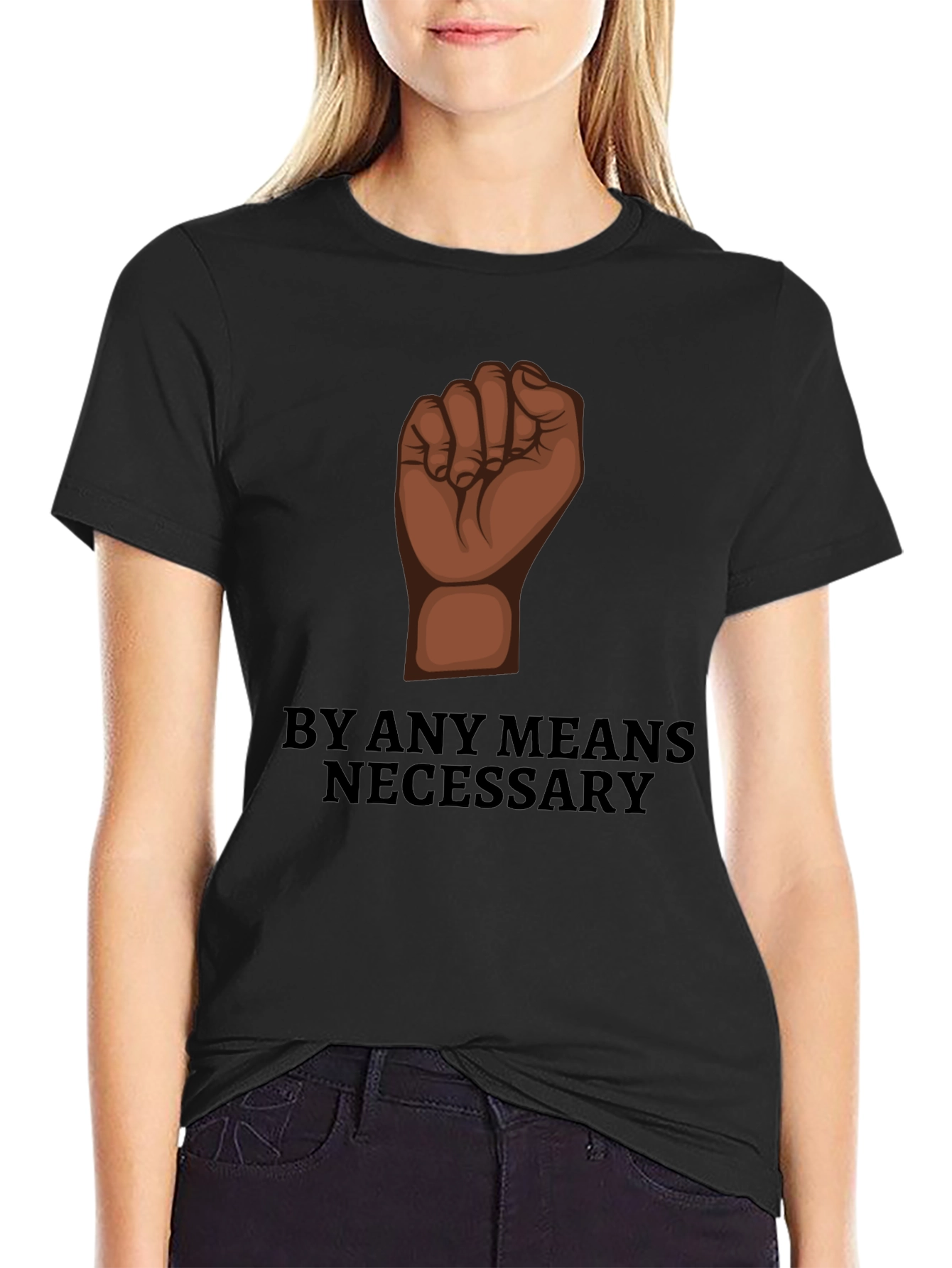 By Any Means Necessary Graphic Tee