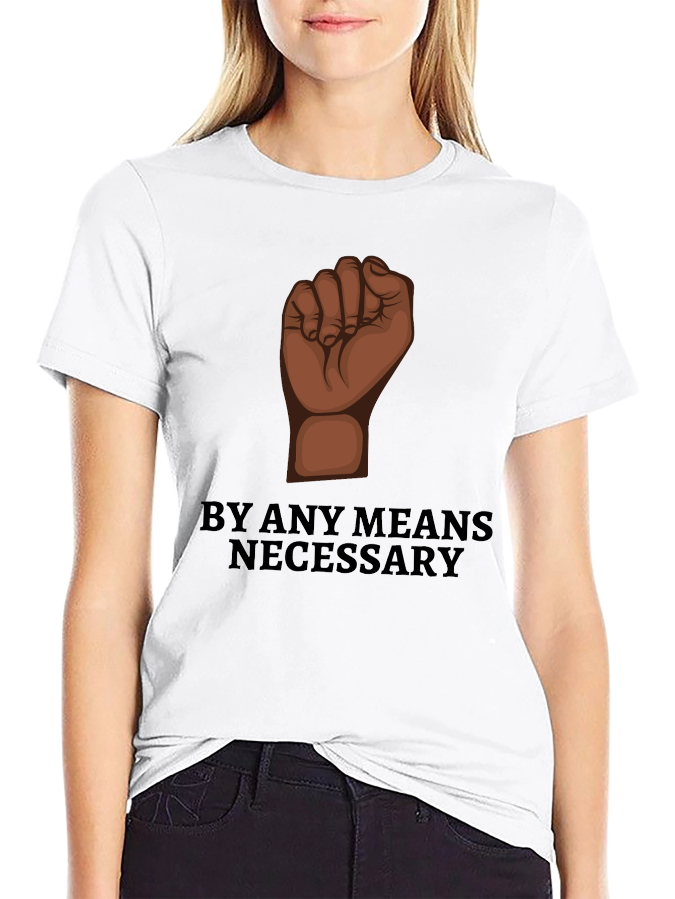 By Any Means Necessary Graphic Tee