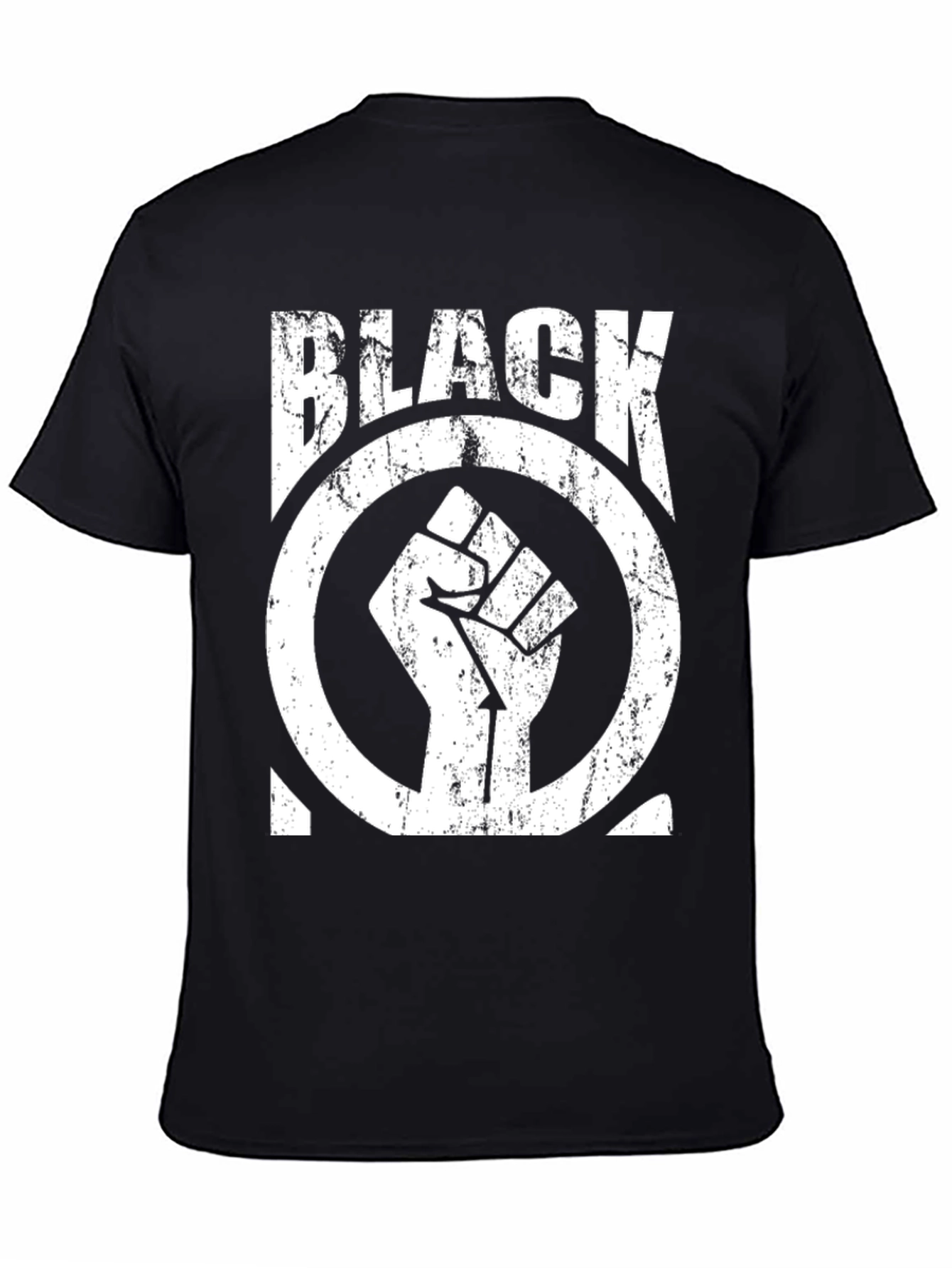 Black Power Fist Graphic T-Shirt