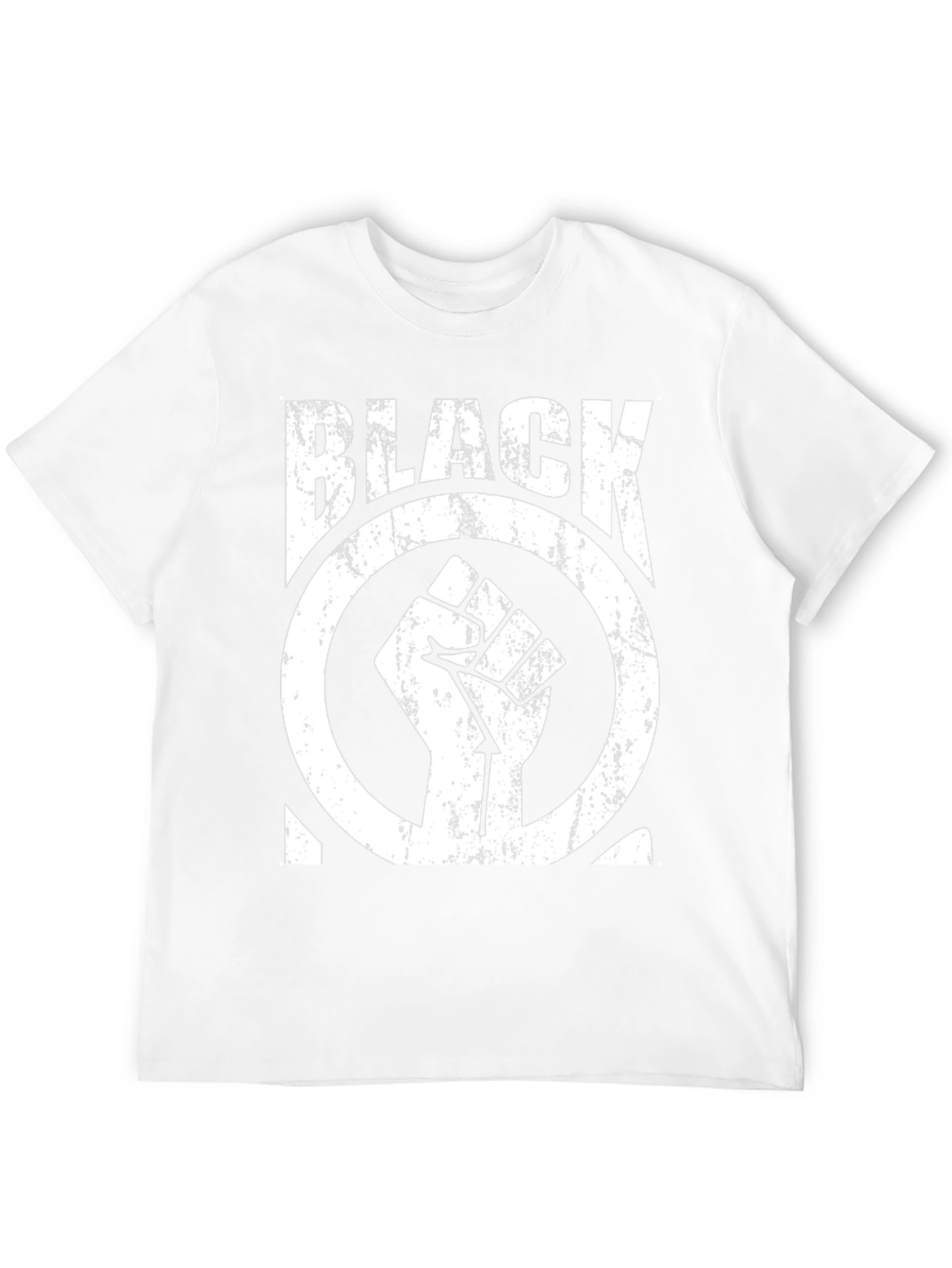 Black Power Fist Graphic T-Shirt