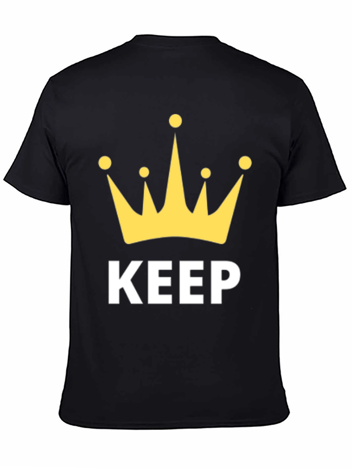 Keep Calm Crown Graphic T-Shirt
