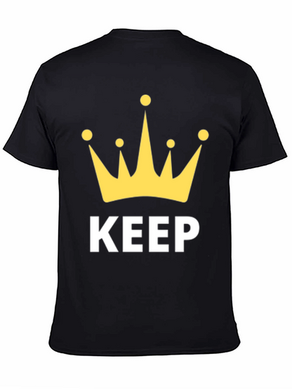 Keep Calm Crown Graphic T-Shirt