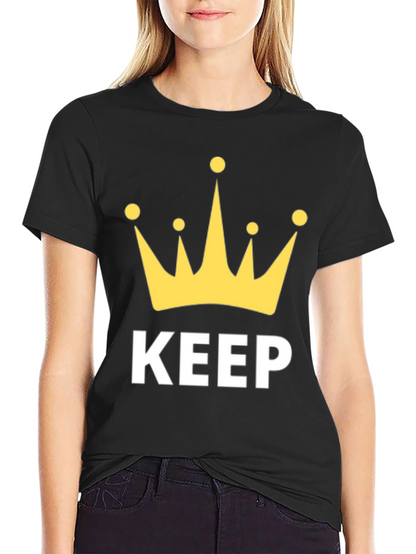 Keep Calm Crown Graphic T-Shirt