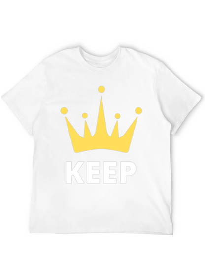 Keep Calm Crown Graphic T-Shirt