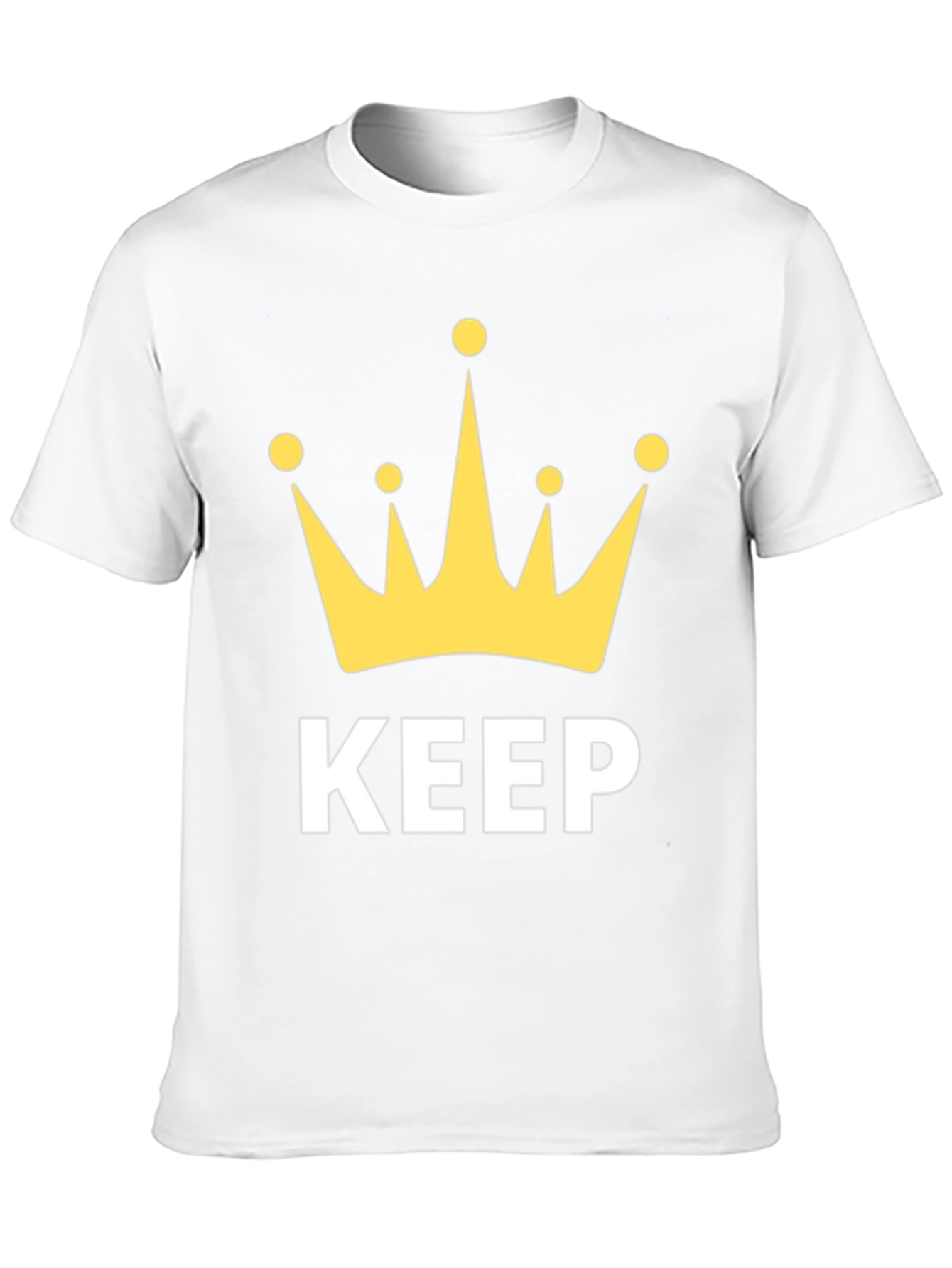 Keep Calm Crown Graphic T-Shirt