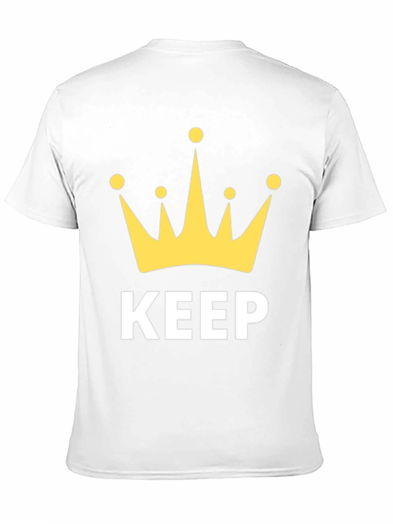 Keep Calm Crown Graphic T-Shirt