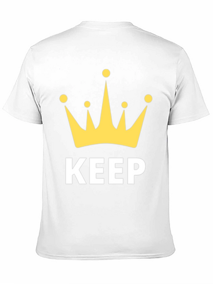 Keep Calm Crown Graphic T-Shirt