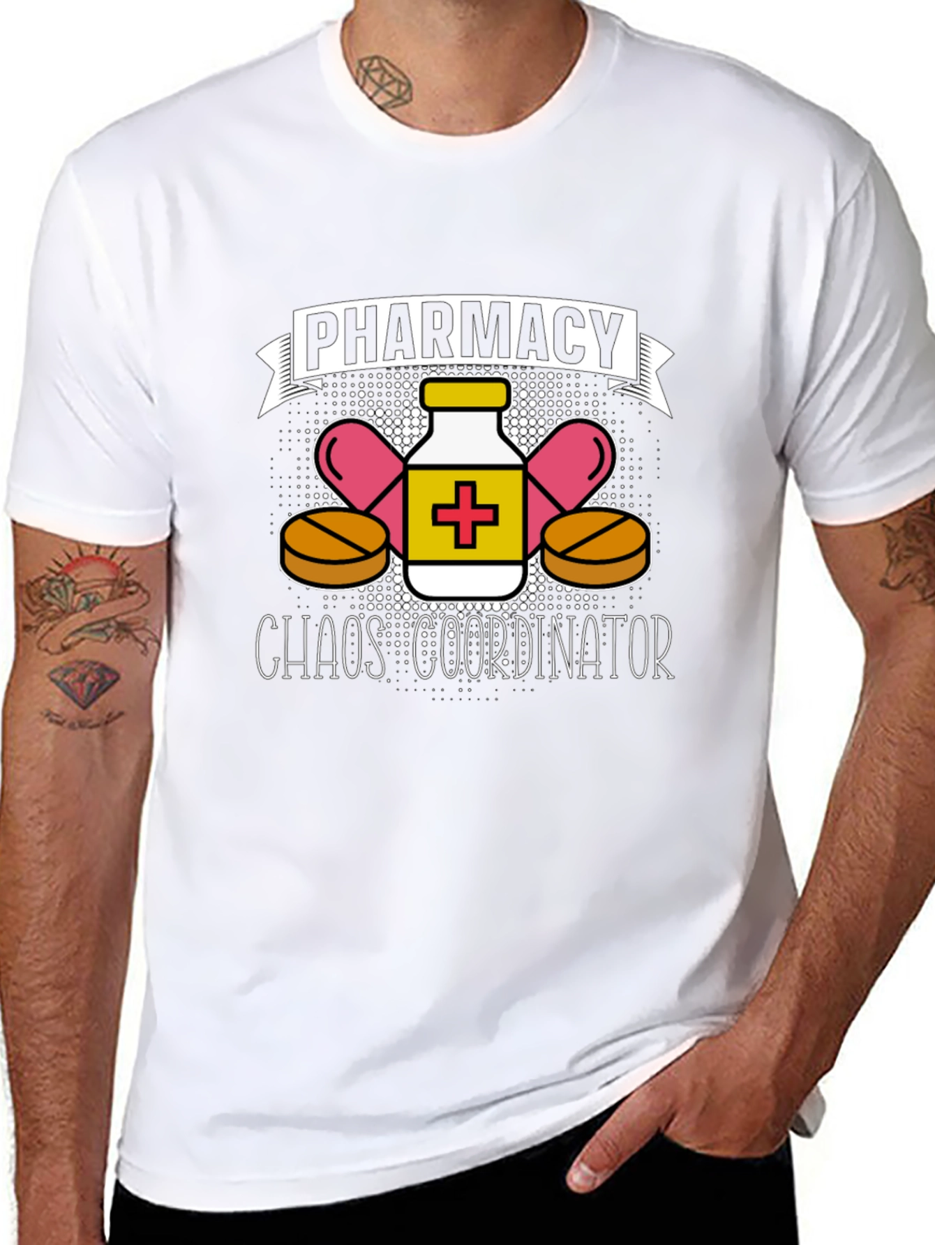 Pharmacy Chaos Coordinator T-Shirt Pharmacist Gift