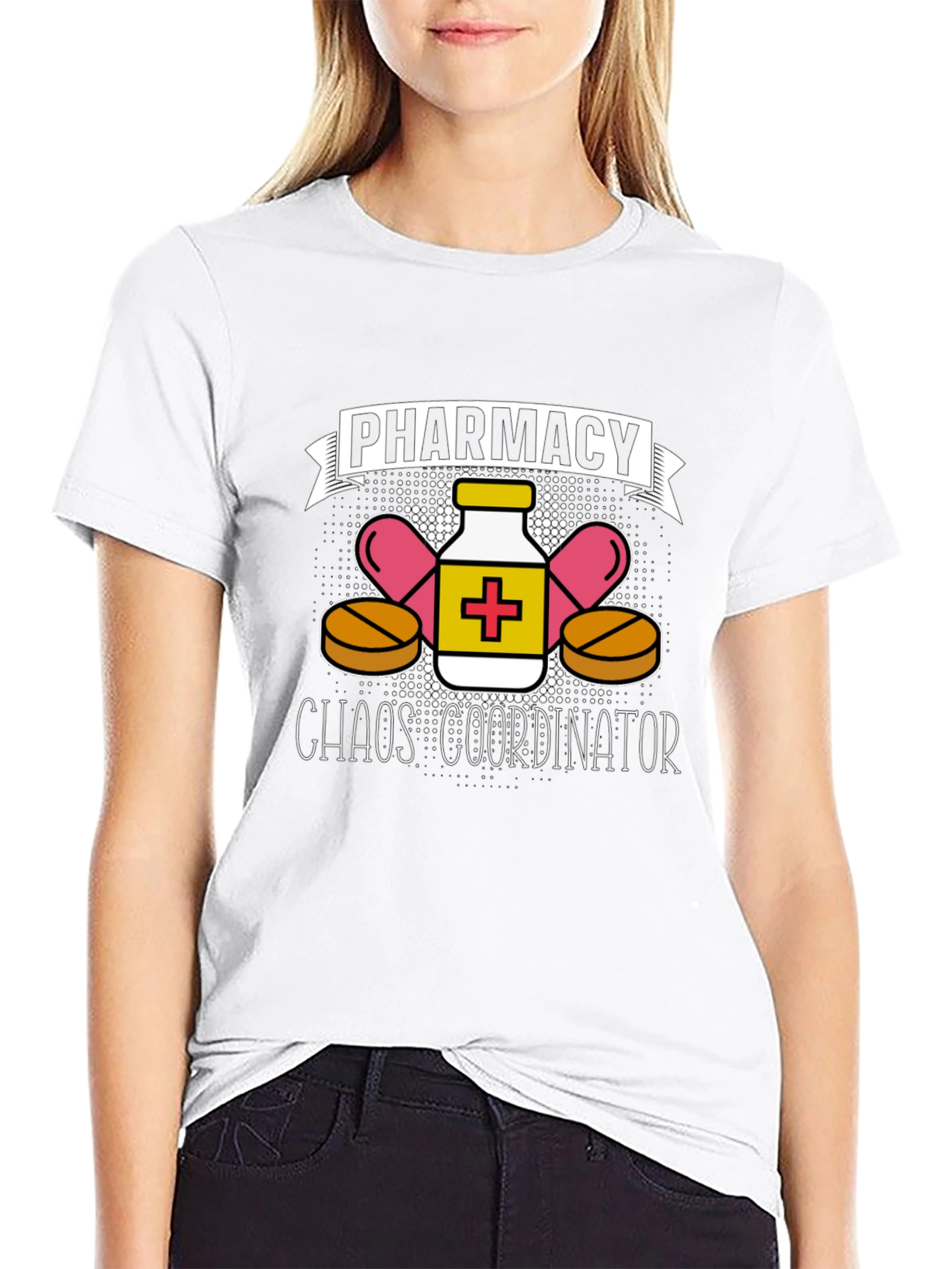 Pharmacy Chaos Coordinator T-Shirt Pharmacist Gift