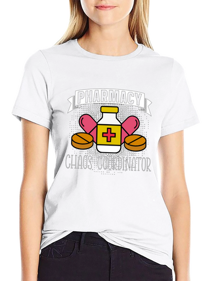 Pharmacy Chaos Coordinator T-Shirt Pharmacist Gift