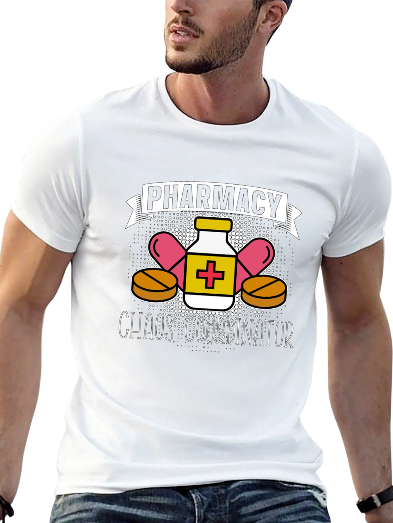 Pharmacy Chaos Coordinator T-Shirt Pharmacist Gift
