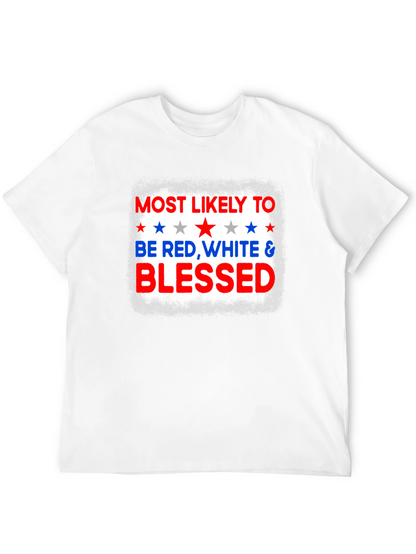Red White & Blessed Patriotic T-Shirt