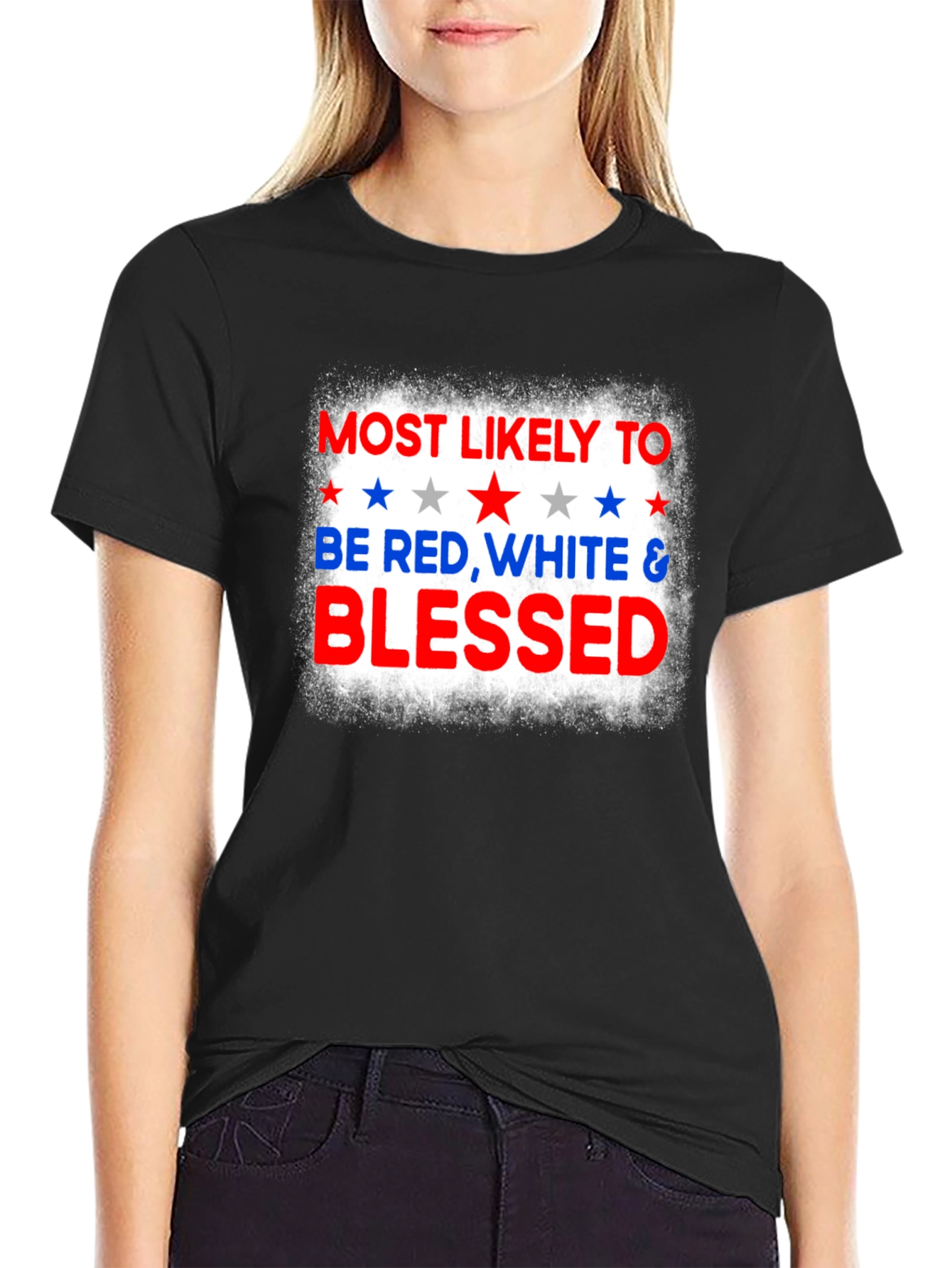 Red White & Blessed Patriotic T-Shirt