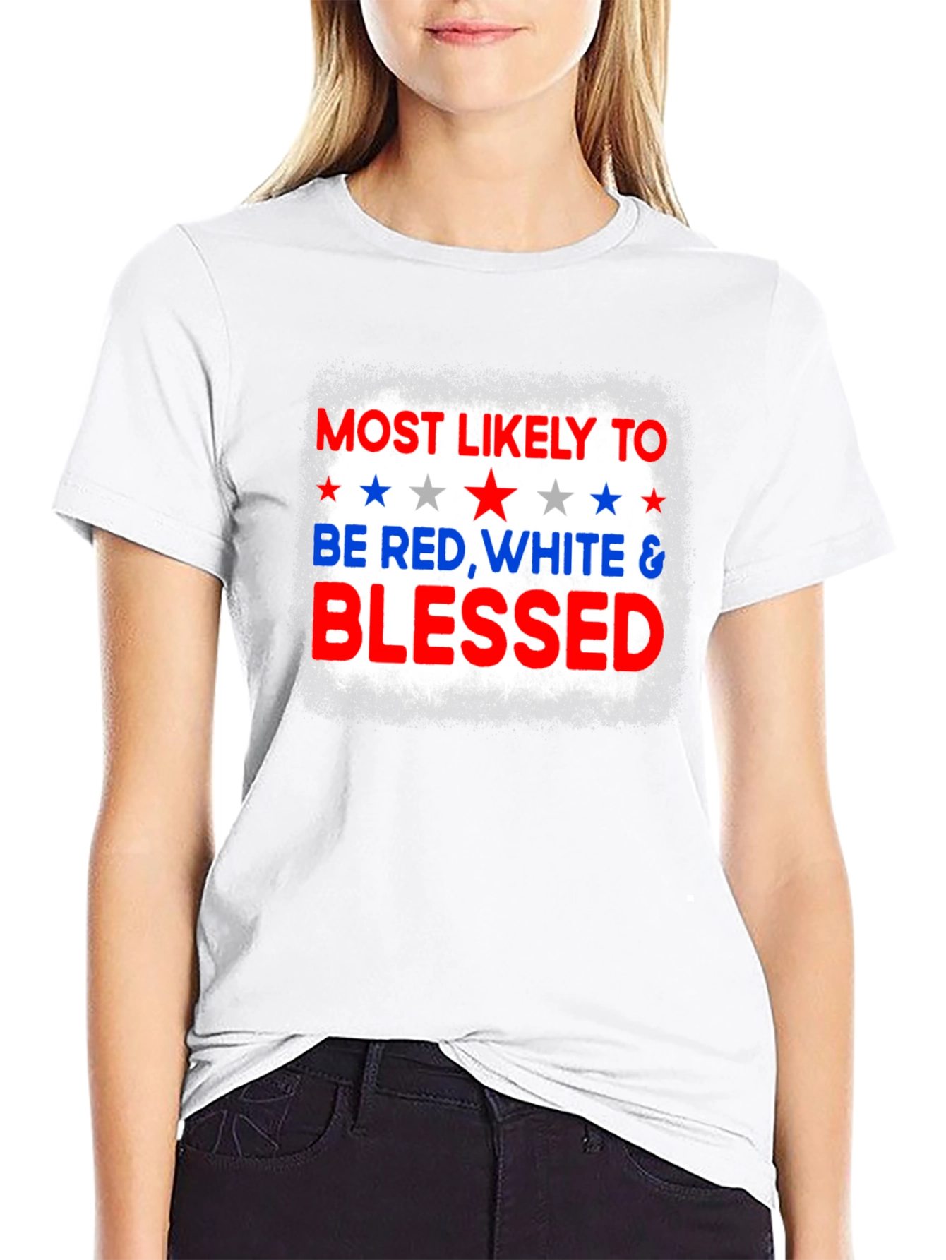 Red White & Blessed Patriotic T-Shirt