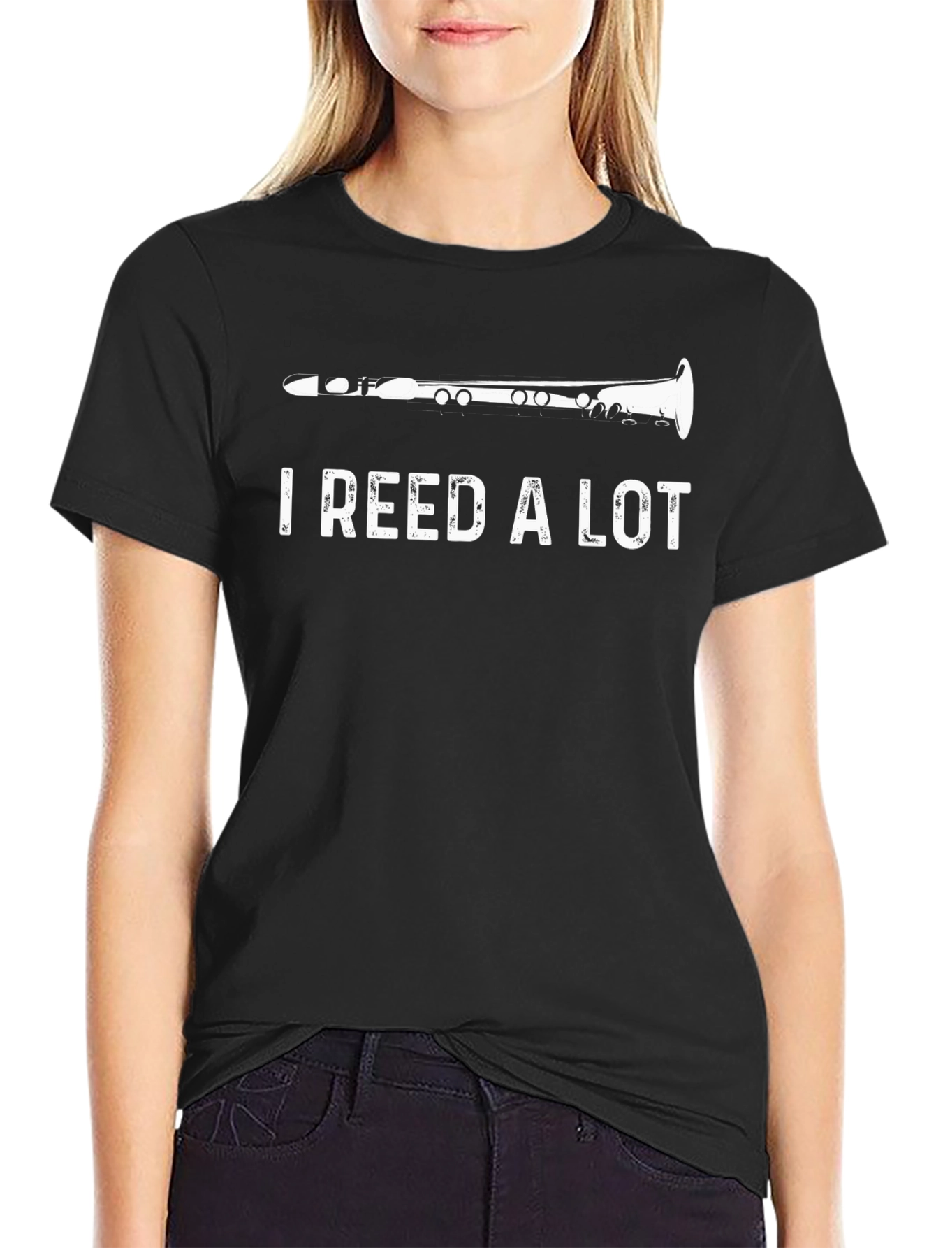 I Reed A Lot Funny Clarinet Musician T-Shirt