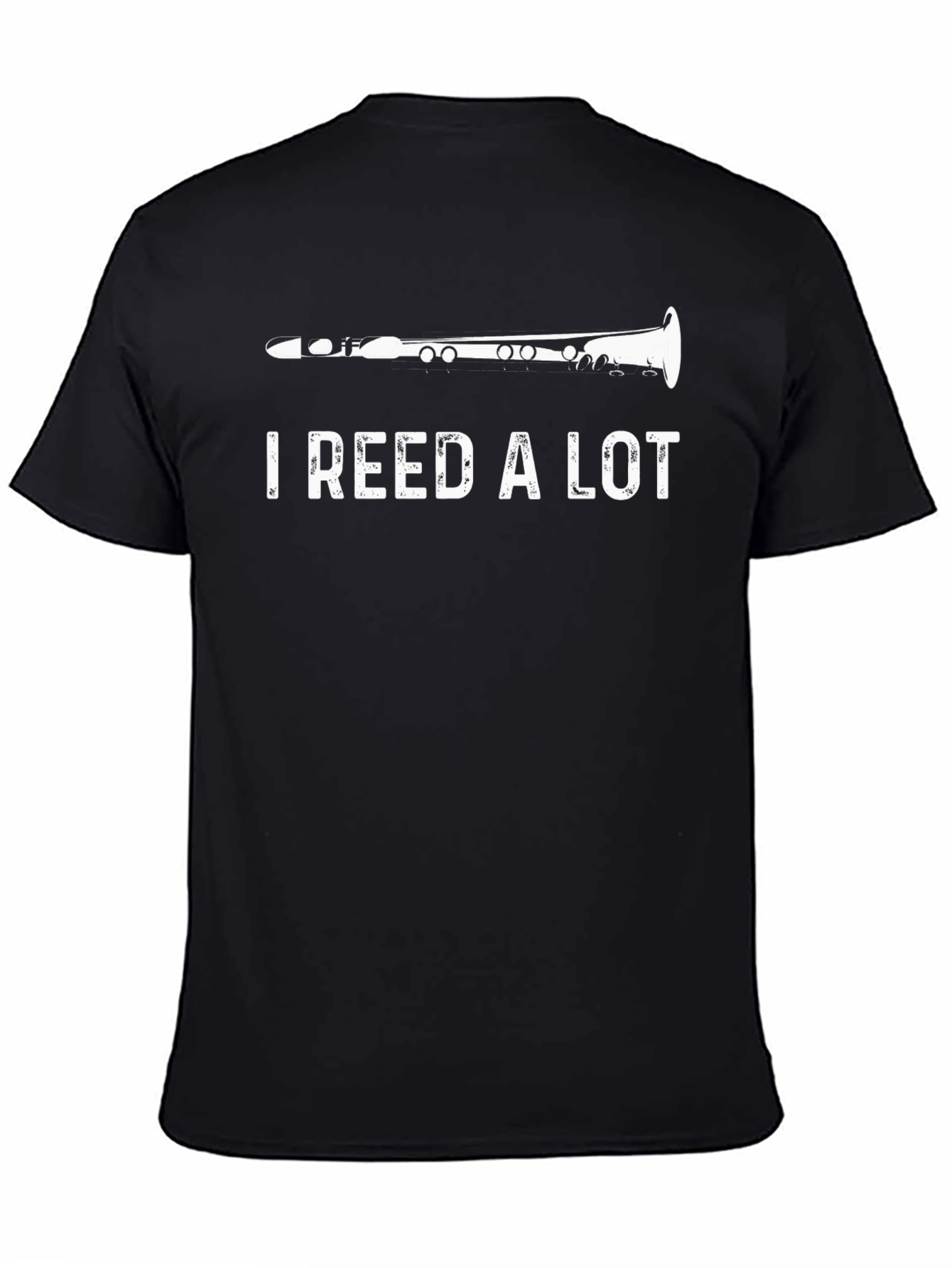 I Reed A Lot Funny Clarinet Musician T-Shirt
