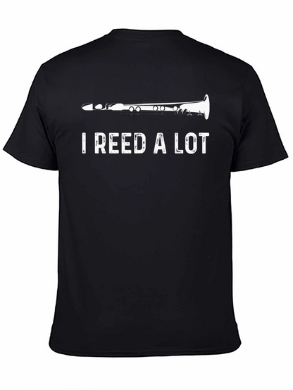 I Reed A Lot Funny Clarinet Musician T-Shirt