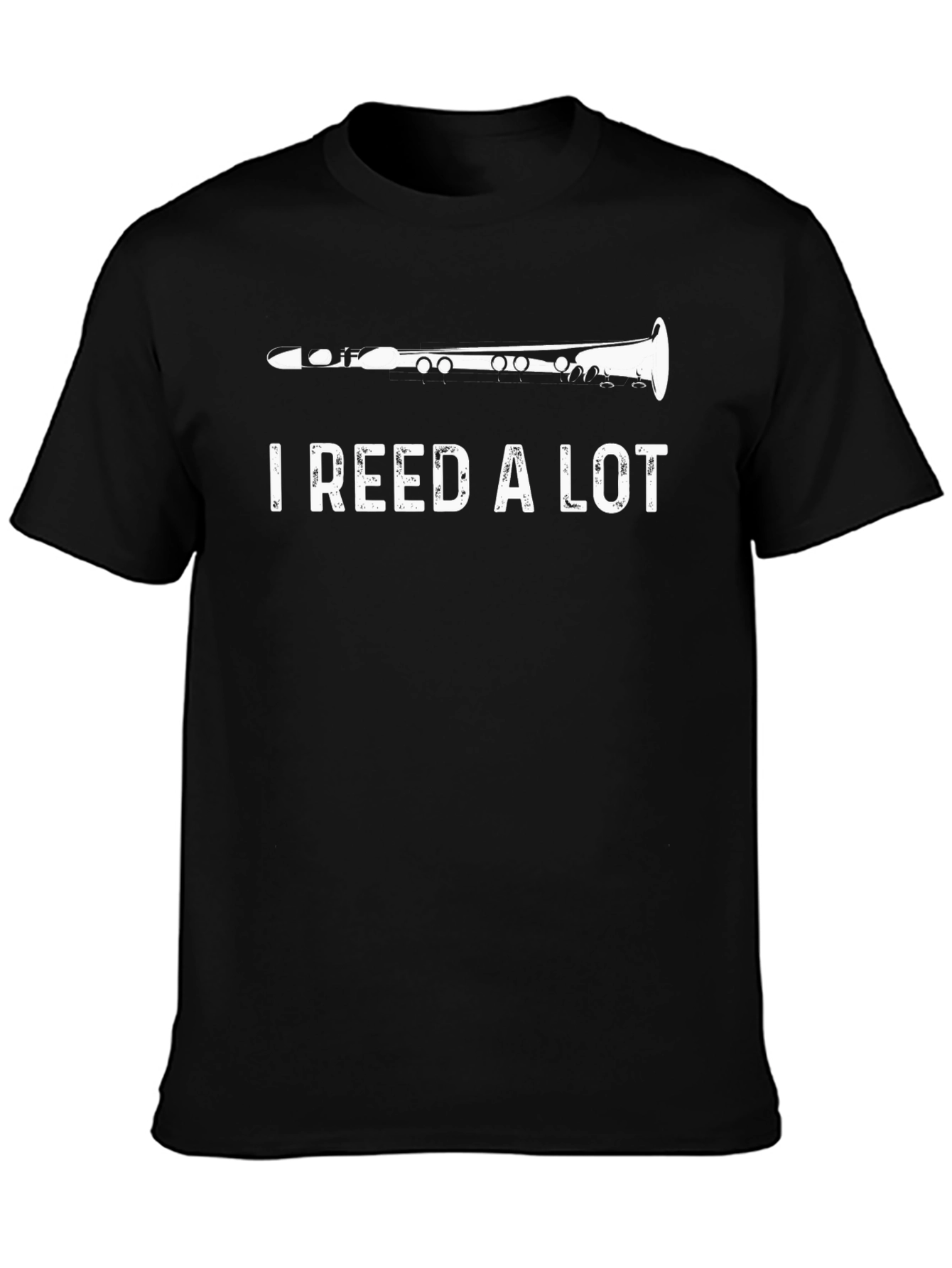 I Reed A Lot Funny Clarinet Musician T-Shirt