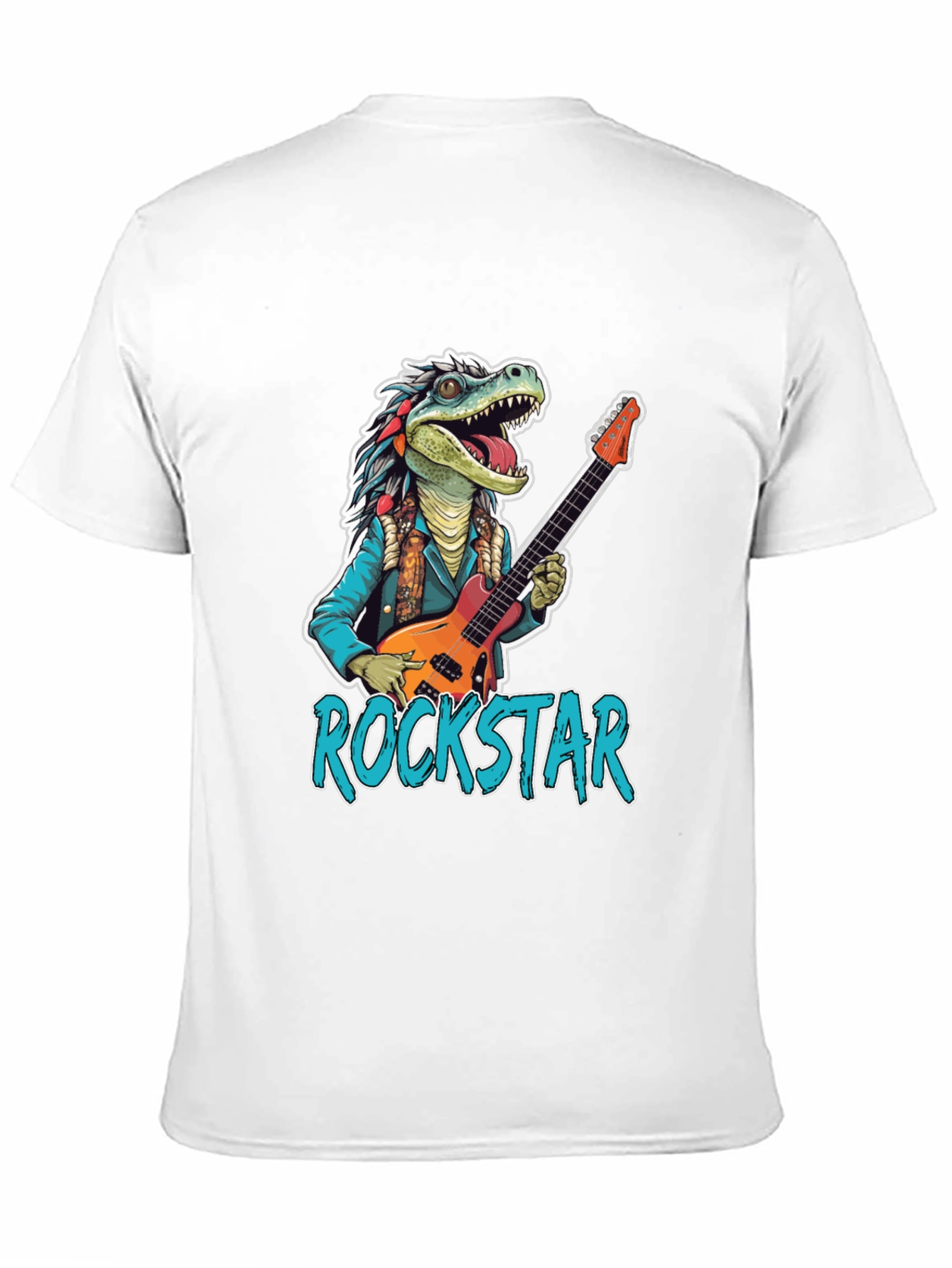 Rockstar Dinosaur Graphic Tee