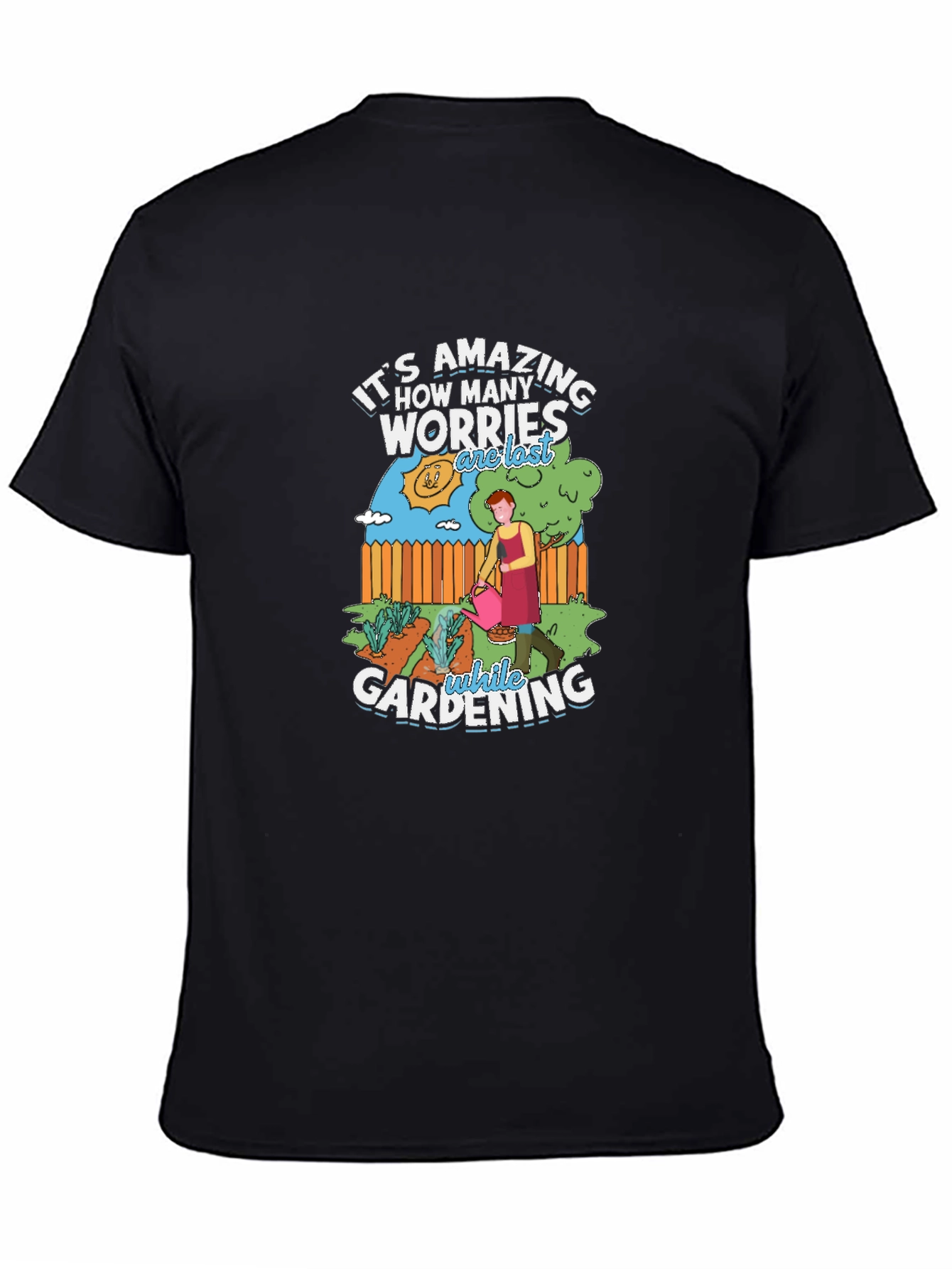 Gardening Worry-Free Graphic Tee