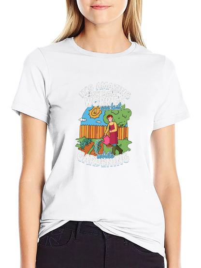 Gardening Worry-Free Graphic Tee