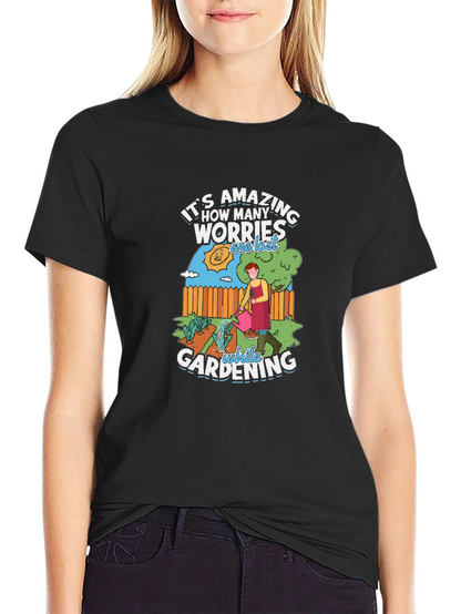 Gardening Worry-Free Graphic Tee