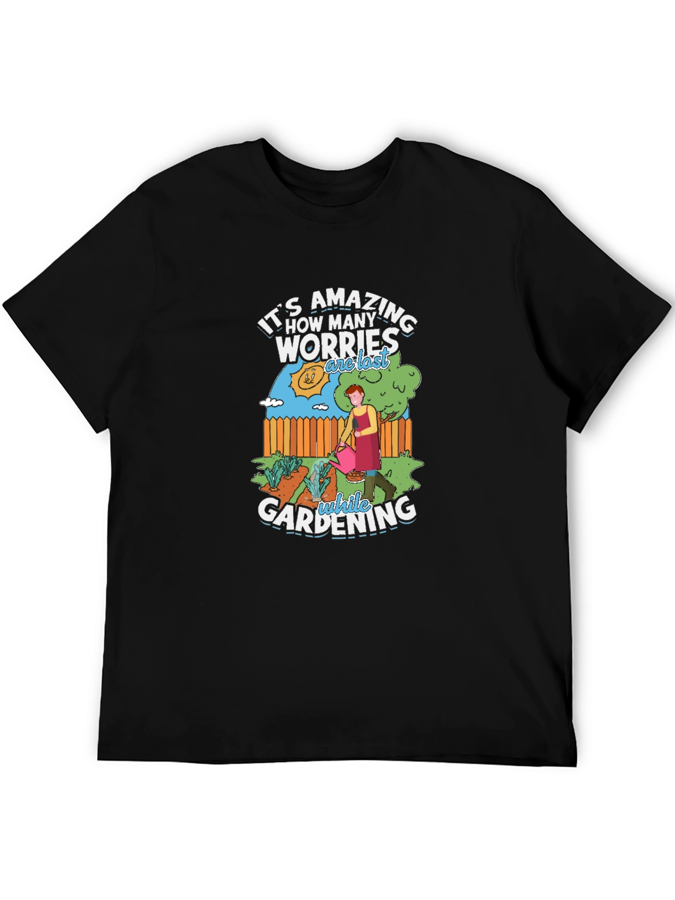 Gardening Worry-Free Graphic Tee