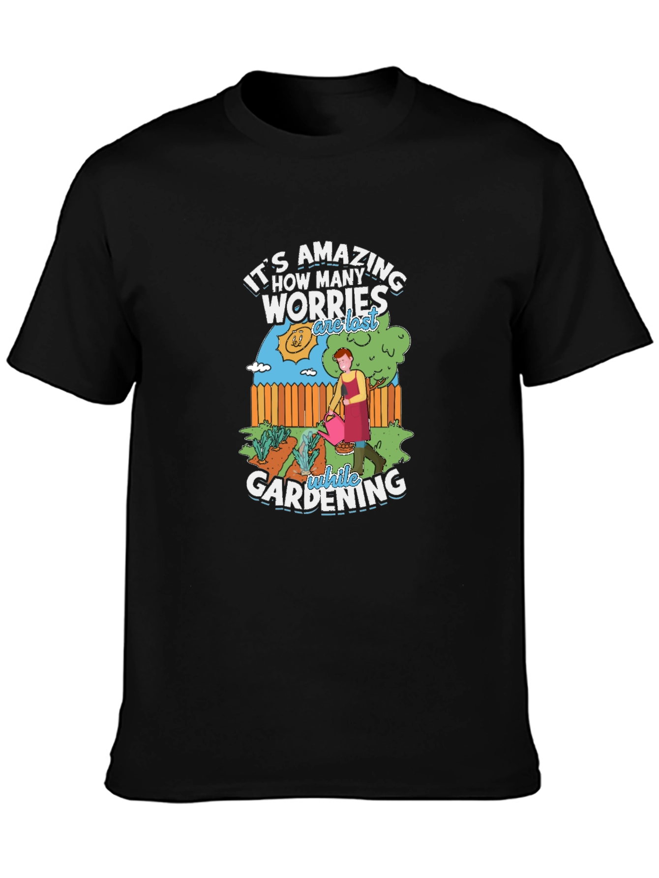 Gardening Worry-Free Graphic Tee