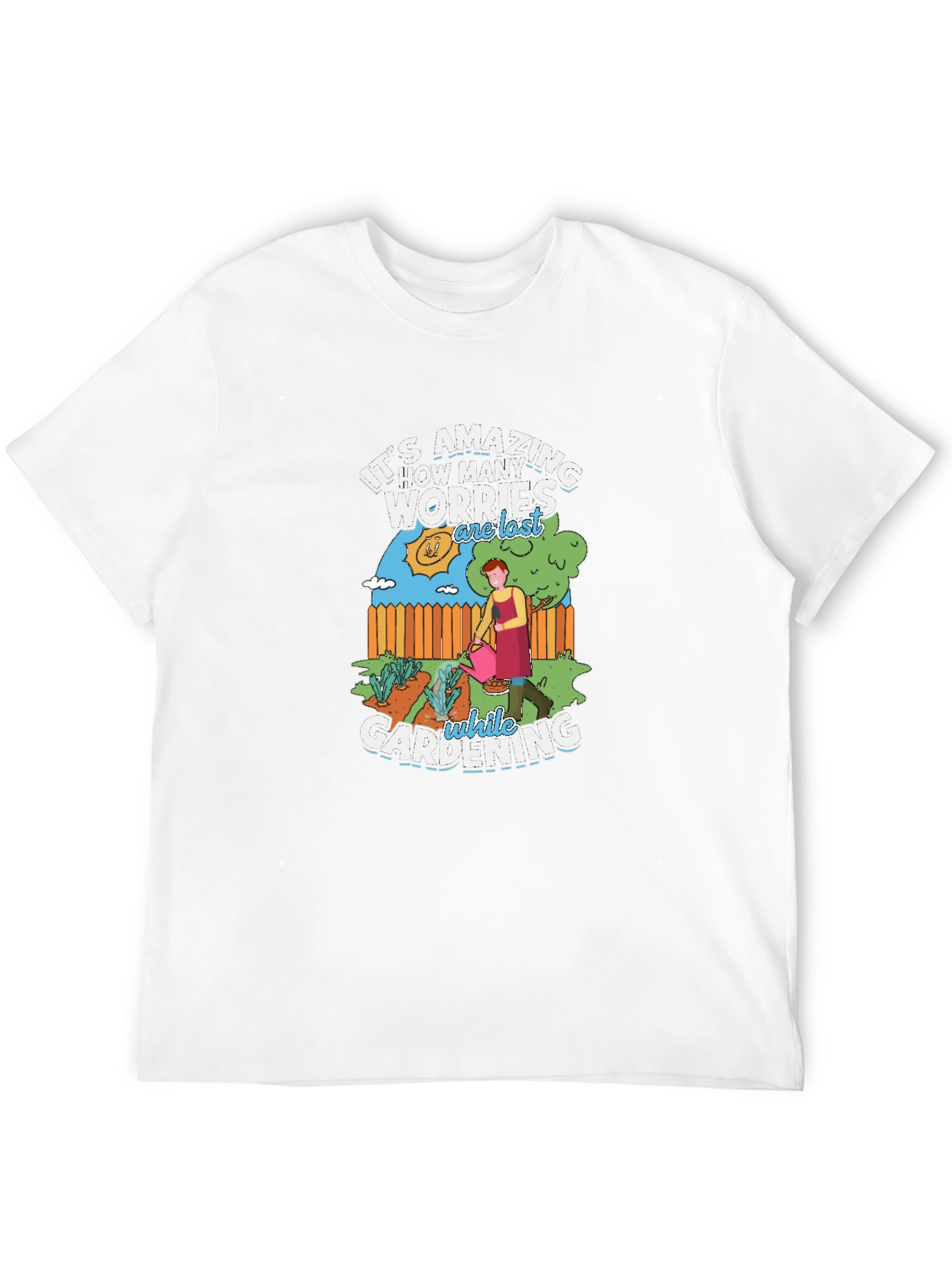 Gardening Worry-Free Graphic Tee