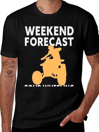Weekend Forecast Four Wheeling T-Shirt