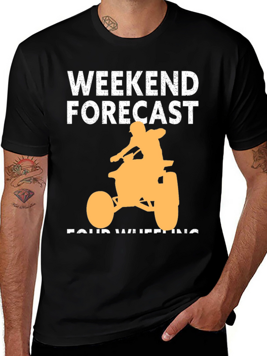 Weekend Forecast Four Wheeling T-Shirt