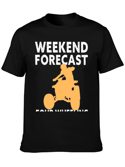 Weekend Forecast Four Wheeling T-Shirt