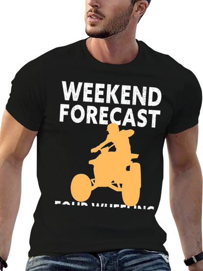 Weekend Forecast Four Wheeling T-Shirt