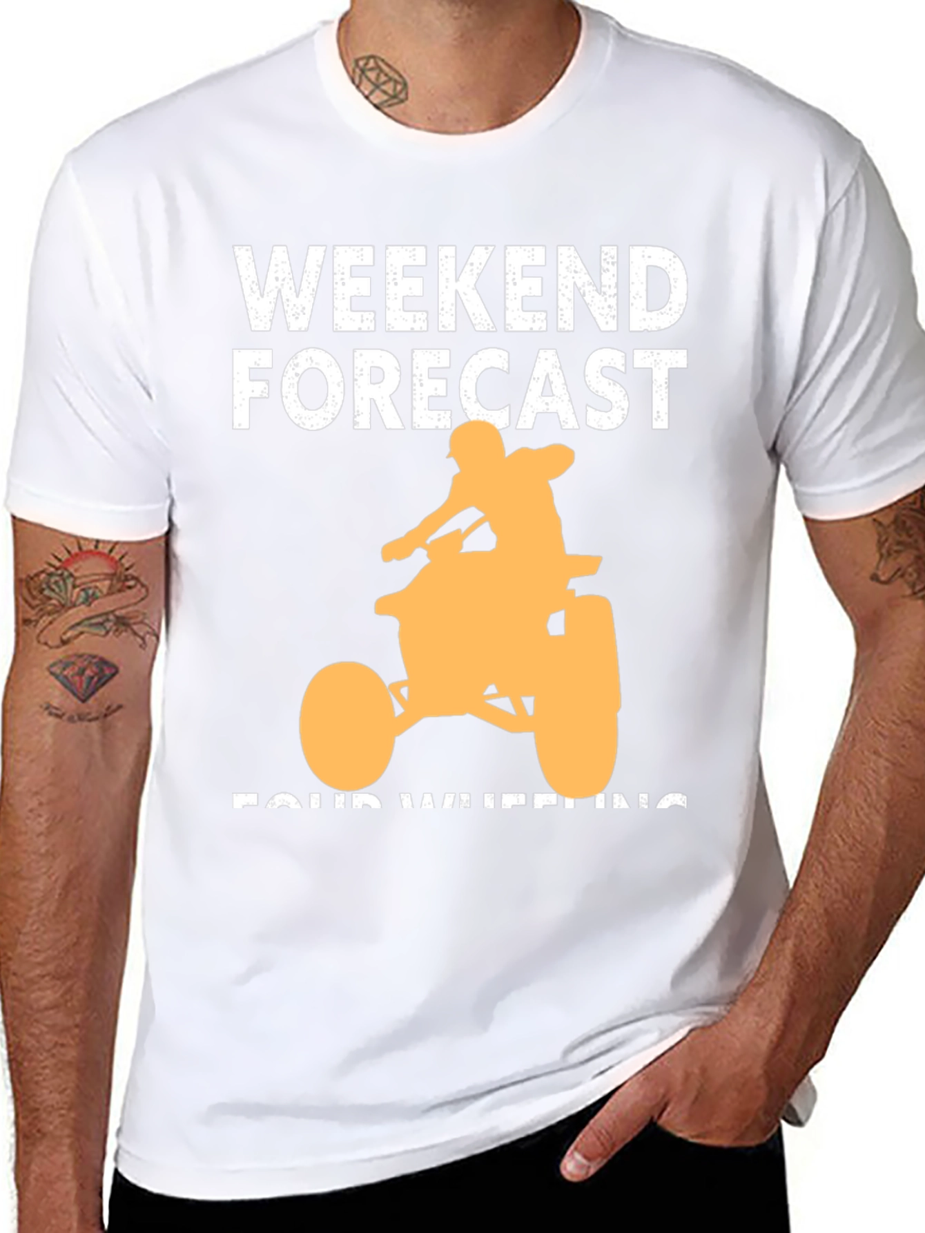 Weekend Forecast Four Wheeling T-Shirt