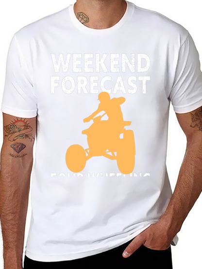 Weekend Forecast Four Wheeling T-Shirt