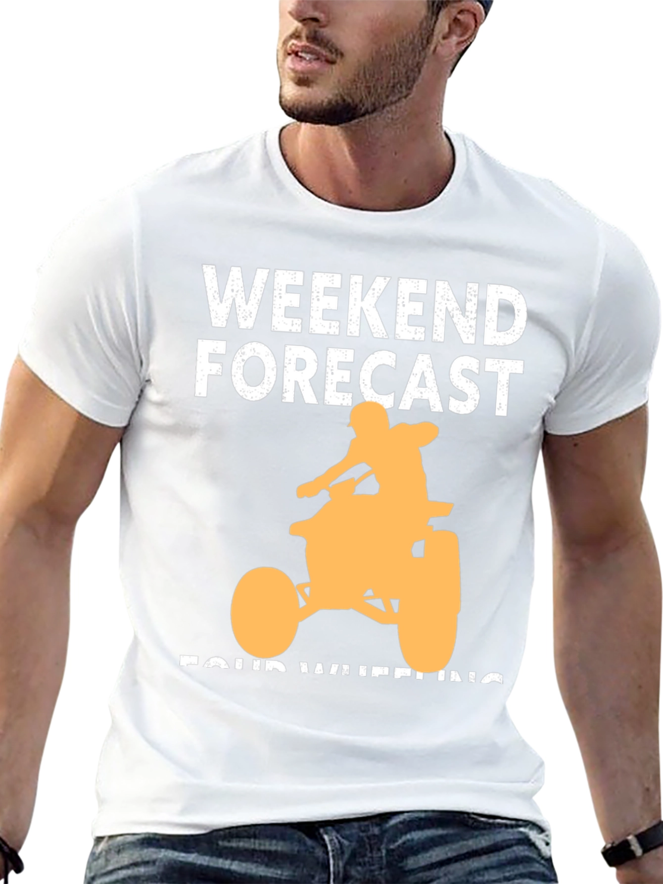 Weekend Forecast Four Wheeling T-Shirt