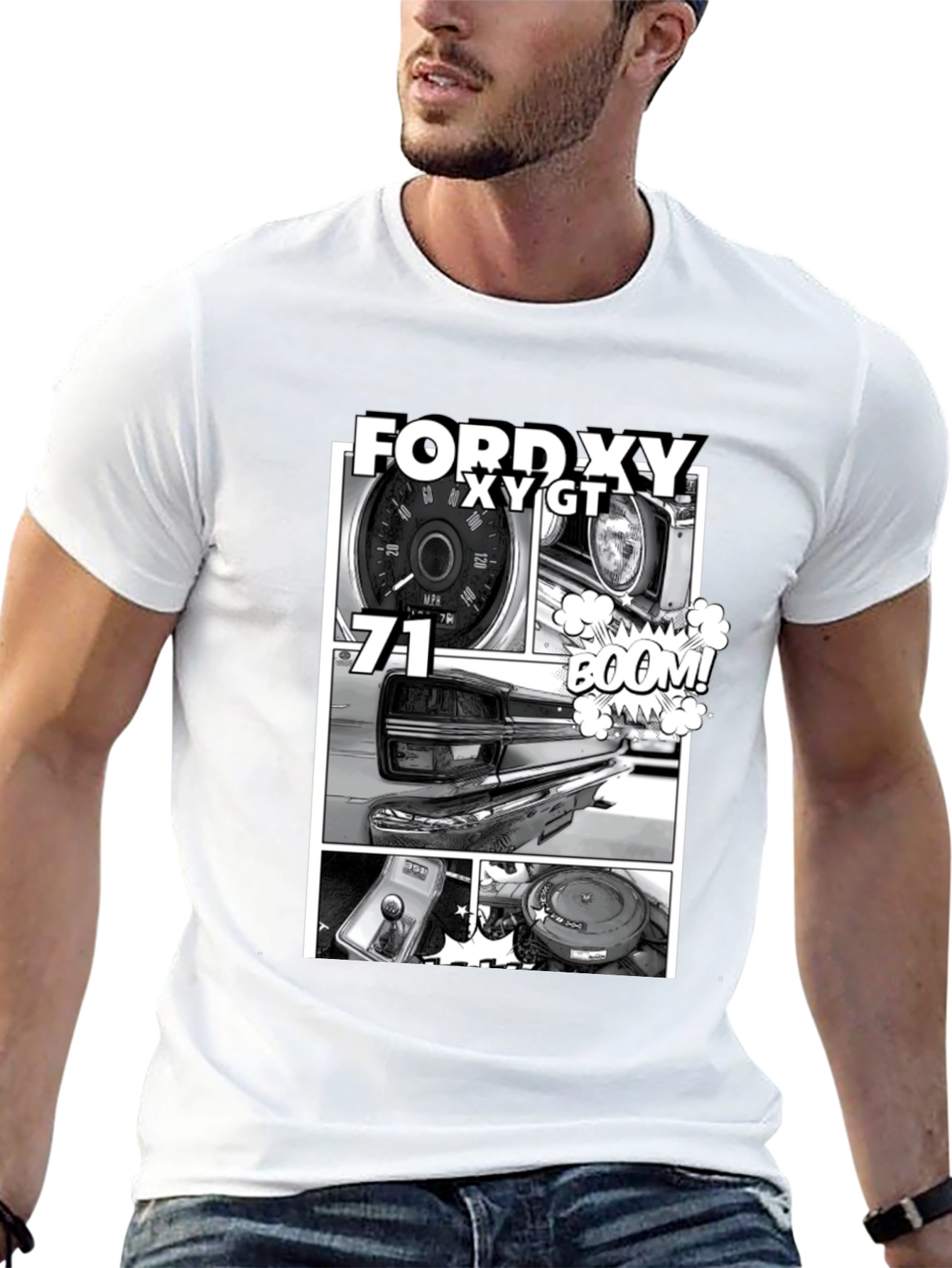 Ford XY GT T-Shirt - Classic Car Tee