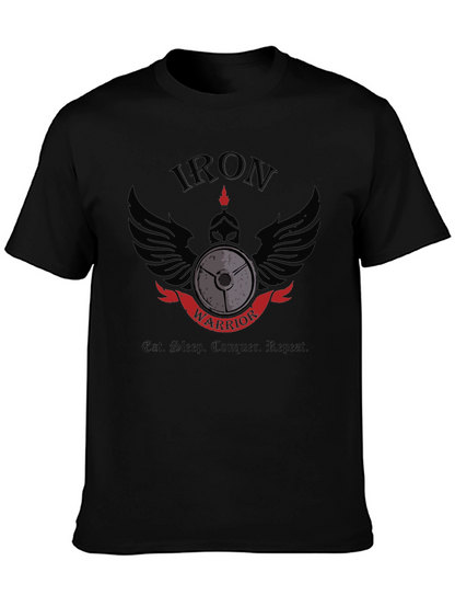 Iron Warrior Graphic T-Shirt - Gym Motivation Apparel