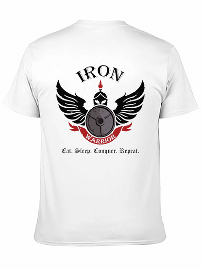 Iron Warrior Graphic T-Shirt - Gym Motivation Apparel