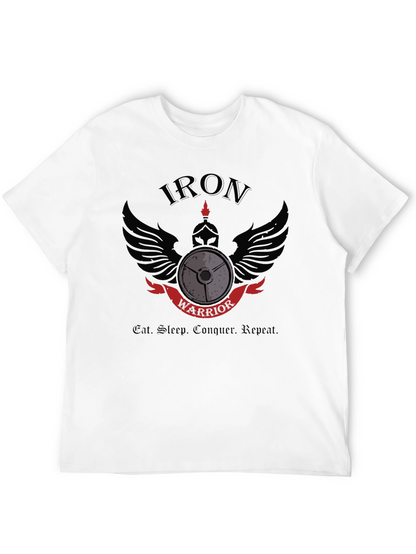 Iron Warrior Graphic T-Shirt - Gym Motivation Apparel